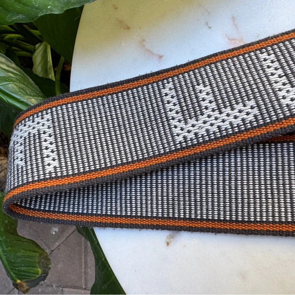Fendi Strap You Adjustable Woven Wide Guitar Crossbody Strap - Picture 8 of 12